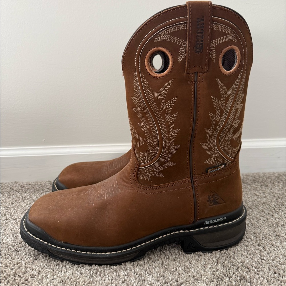 Rocky Brown Western Boots